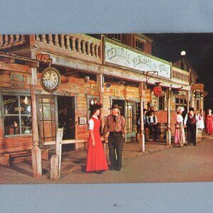 Vintage Postcard - Market Street Knott's Berry Farm - Dexter Press